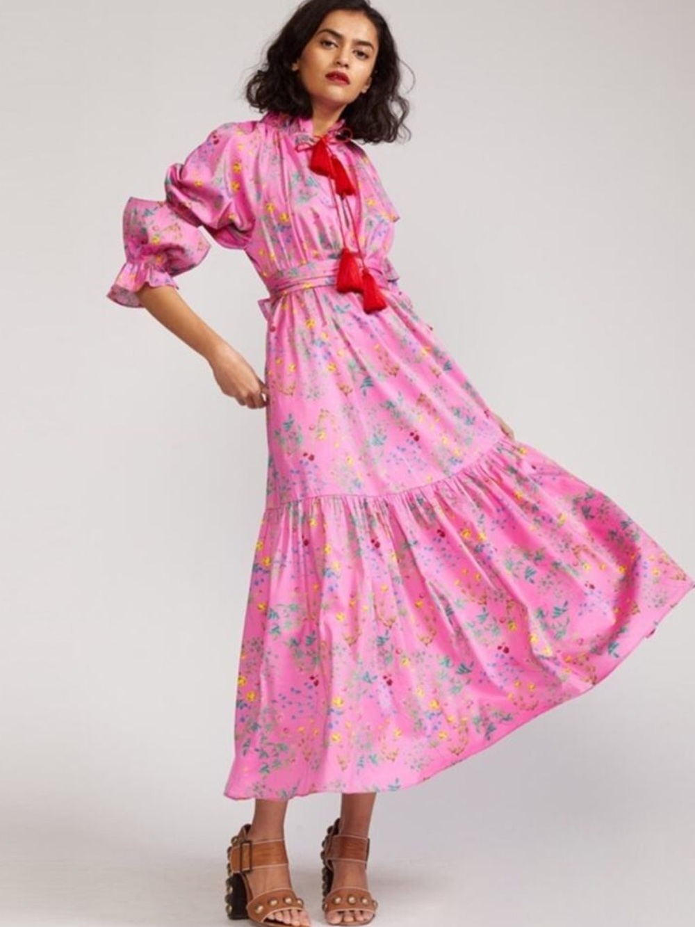 Cynthia Rowley Sanibel Cotton Maxi Dress size small